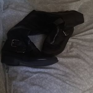 Black boots